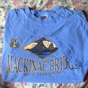 Mackinac Bridge Michigan T-shirt